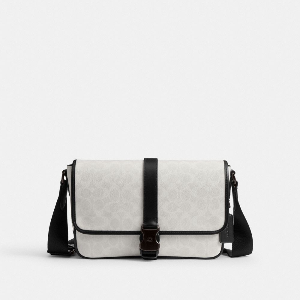 League Messenger Bag In Signature Canvas, ProductTile