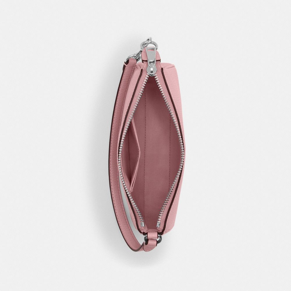 COACH®,Nolita 19 With Sundae Graphic,Leather,Shoulder Bag,Casual,Pink,Inside View,Top View