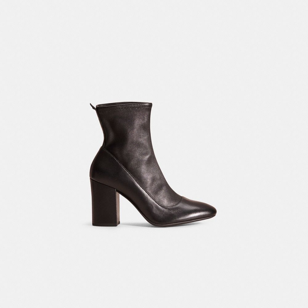 Coach Restored Giana Stretch Bootie In Black