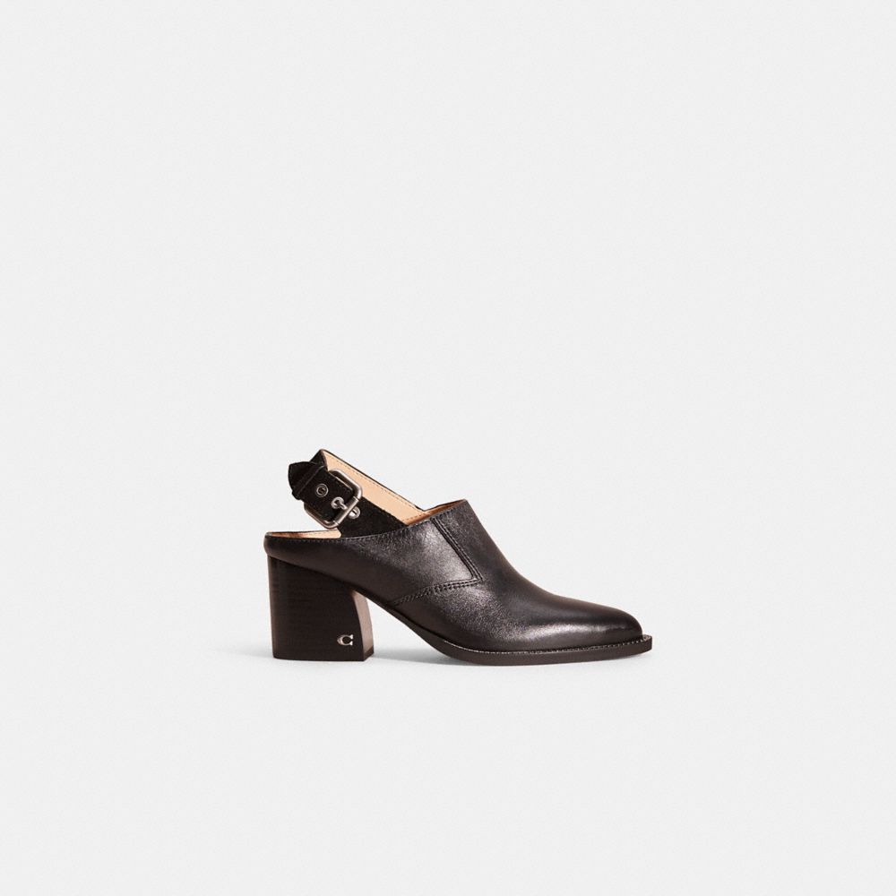 Coach Restored Payson Slingback Bootie In Black