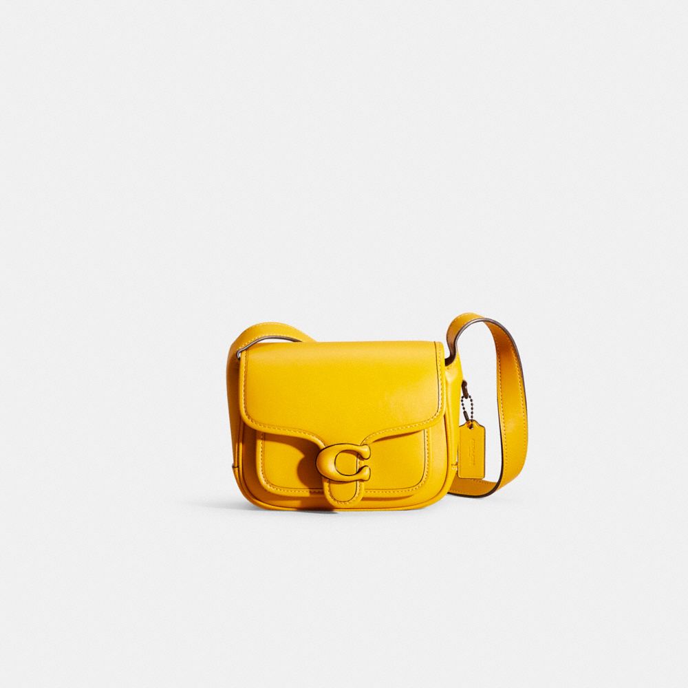 Coach Restored Tabby Messenger 19 In Pewter/yellow Gold
