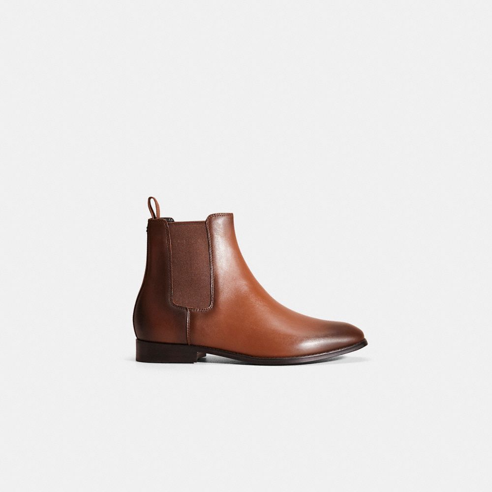 Coach Restored Metropolitan Chelsea Boot In Saddle