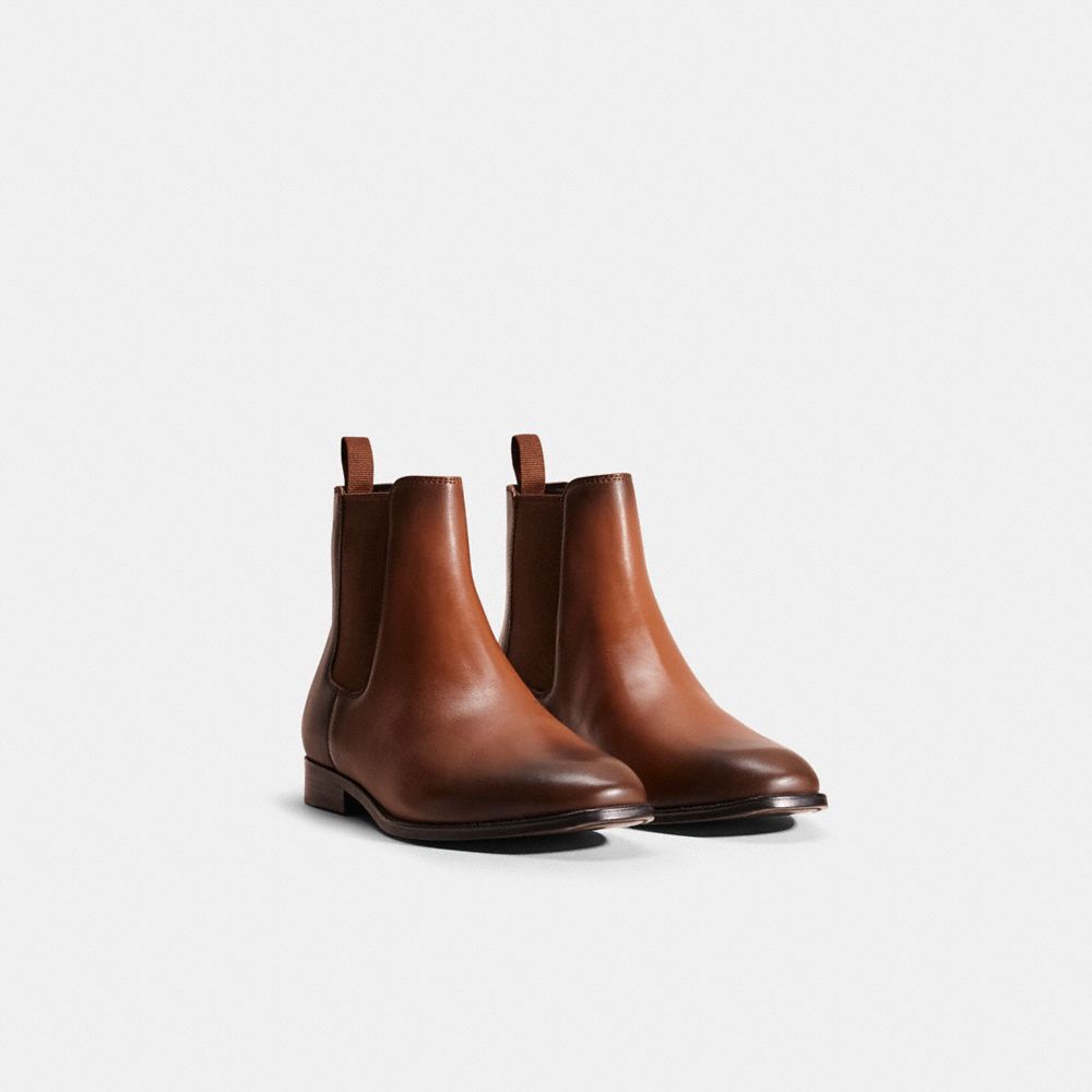 Coach Restored Metropolitan Chelsea Boot In Saddle