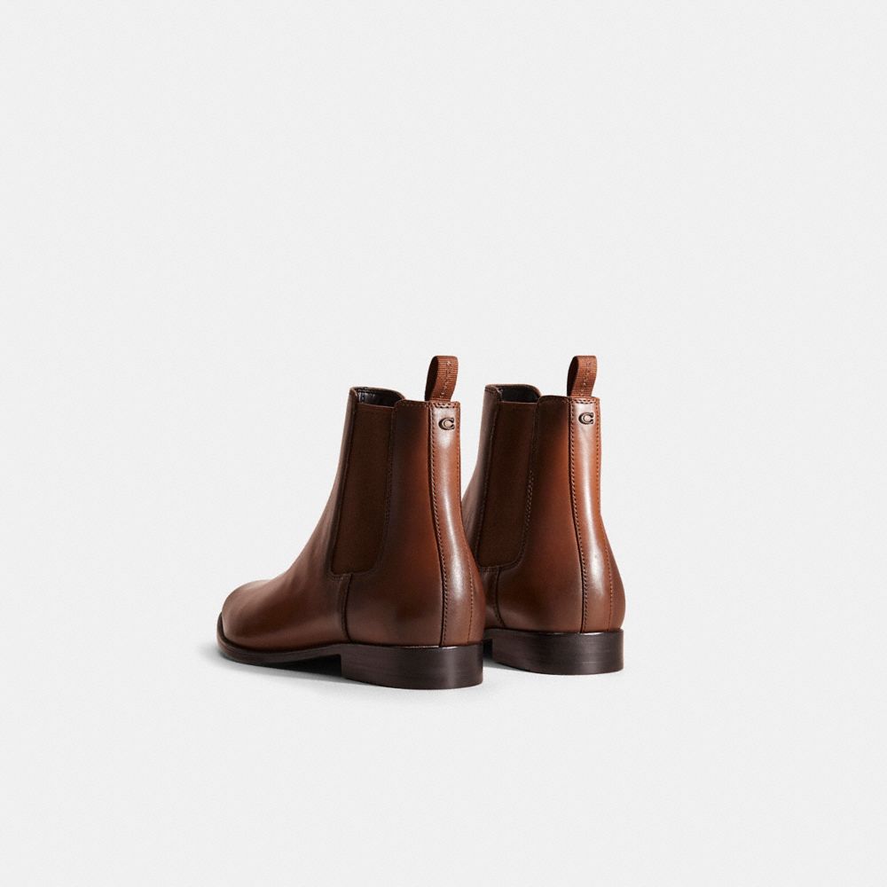 Shop Coach Restored Metropolitan Chelsea Boot In Saddle