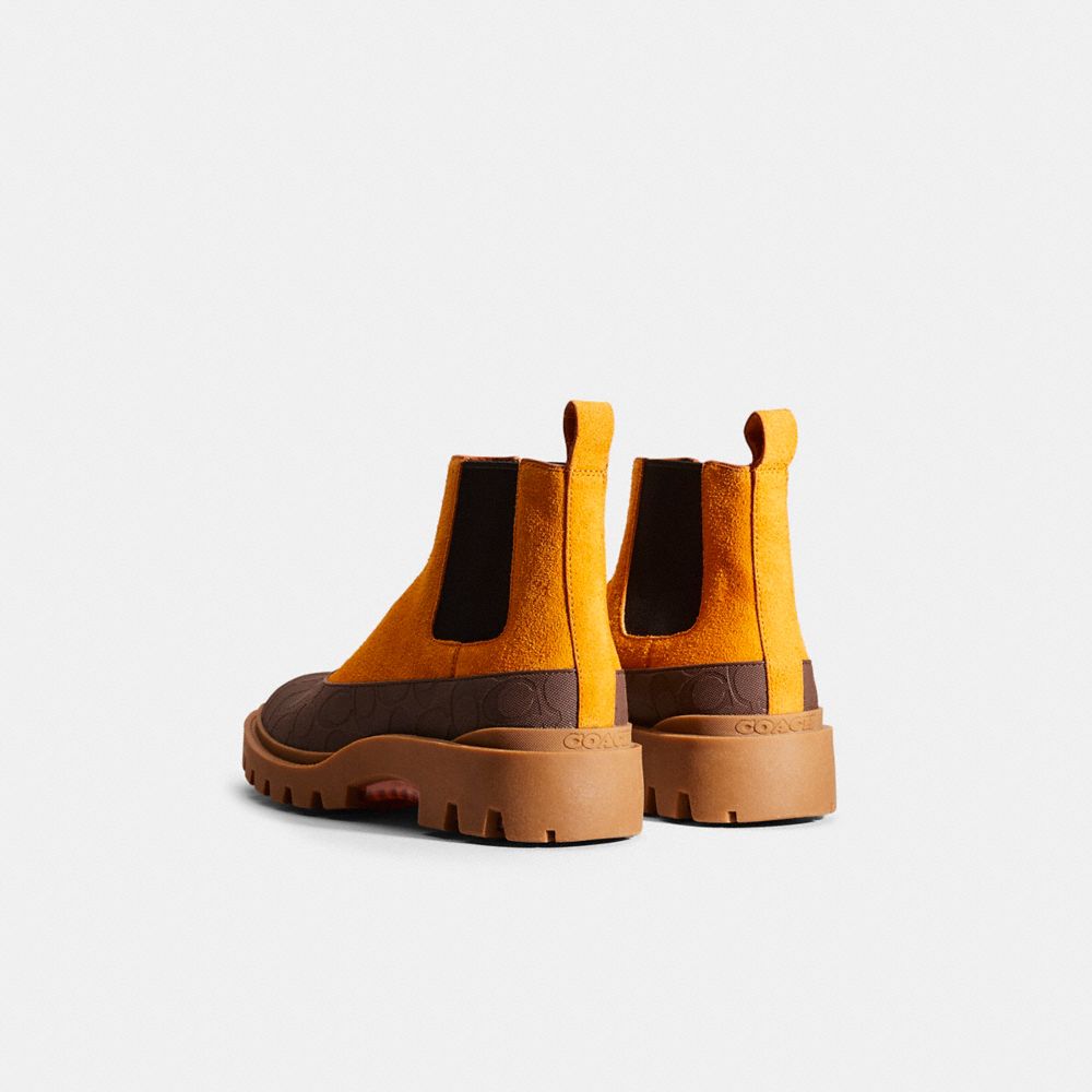 Coach Restored Citysole Chelsea Boot In Butterscotch