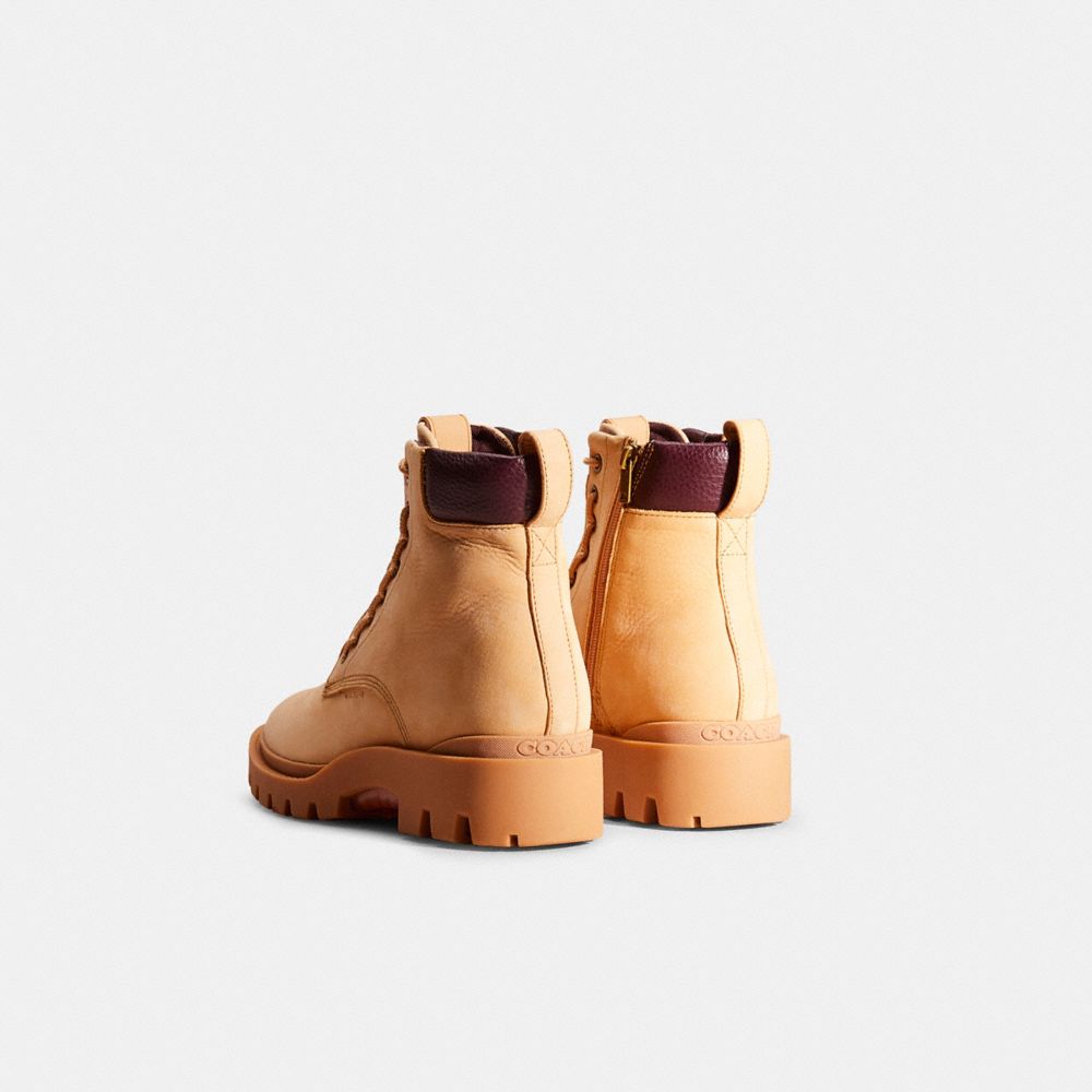 Coach Restored Citysole Boot In Natural