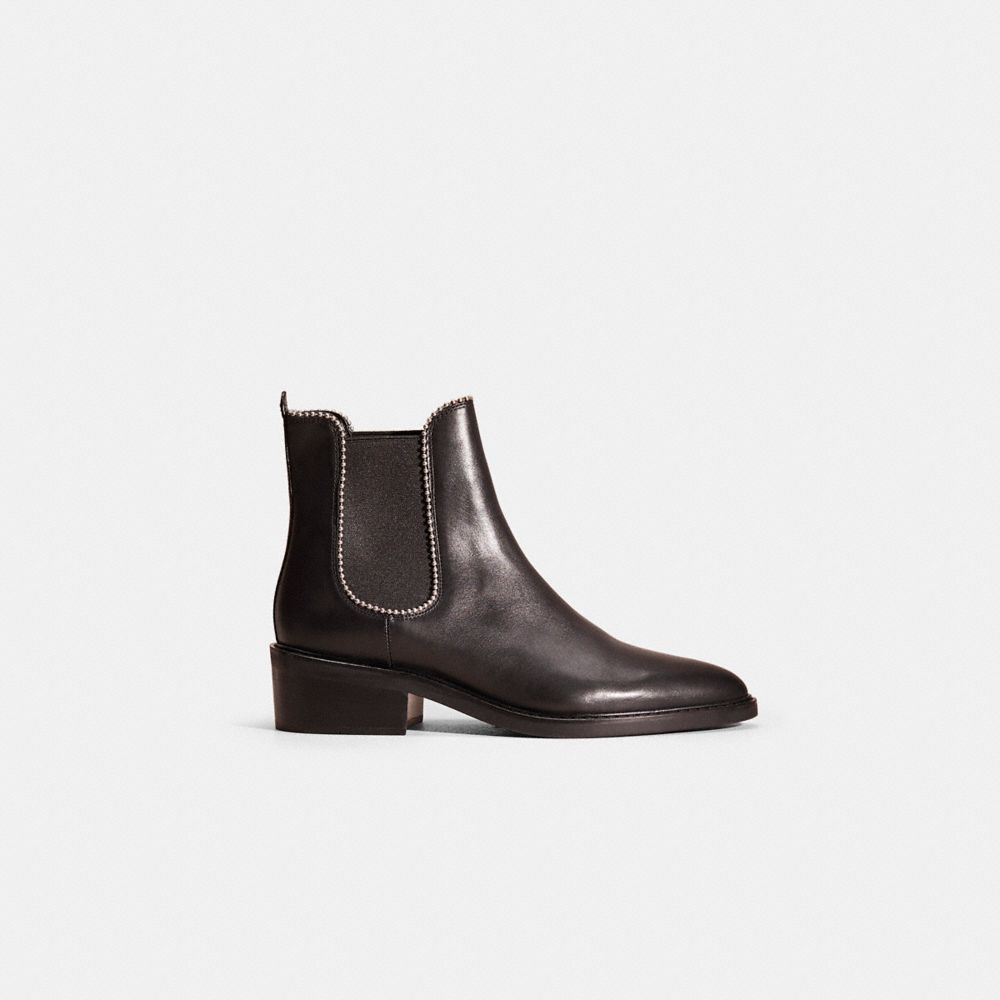 Coach Restored Bowery Bootie In Black