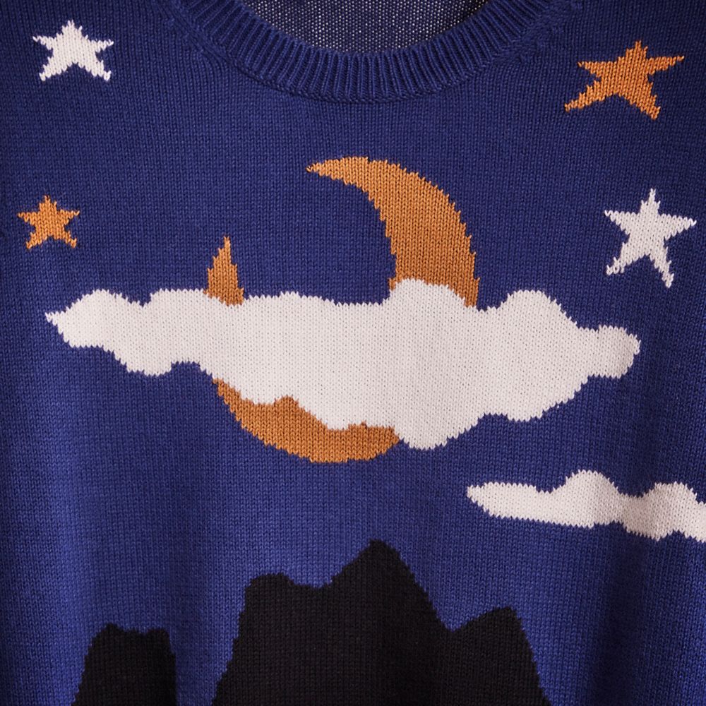 Shop Coach Restored Moonscape Crewneck Sweater In Midnight Multi