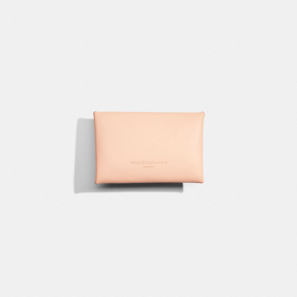 Shop Coach Remade Medium Pouch With Prairie Rivets In Blush