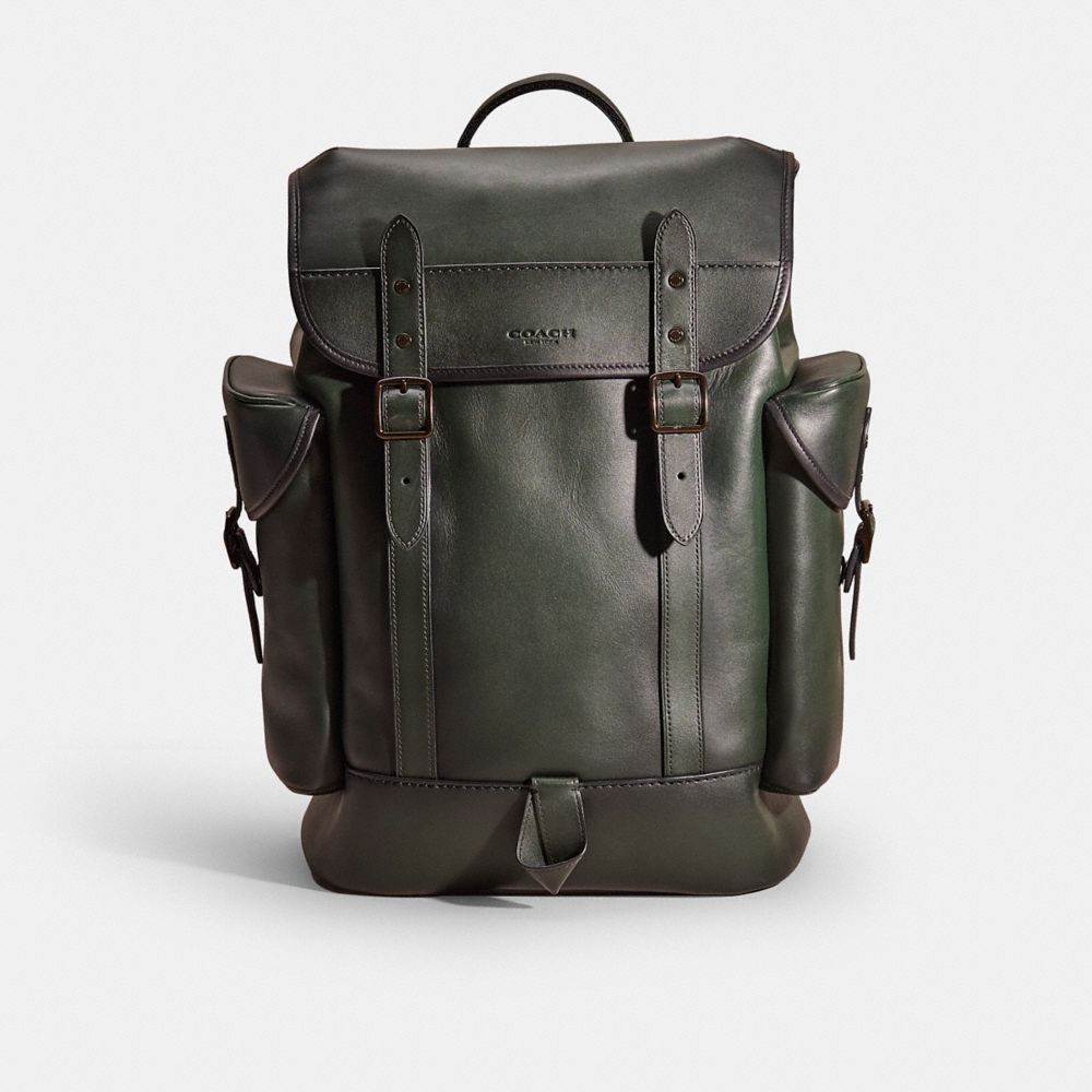 Coach Restored Mercer Satchel 30 In Colorblock In Amazon Green