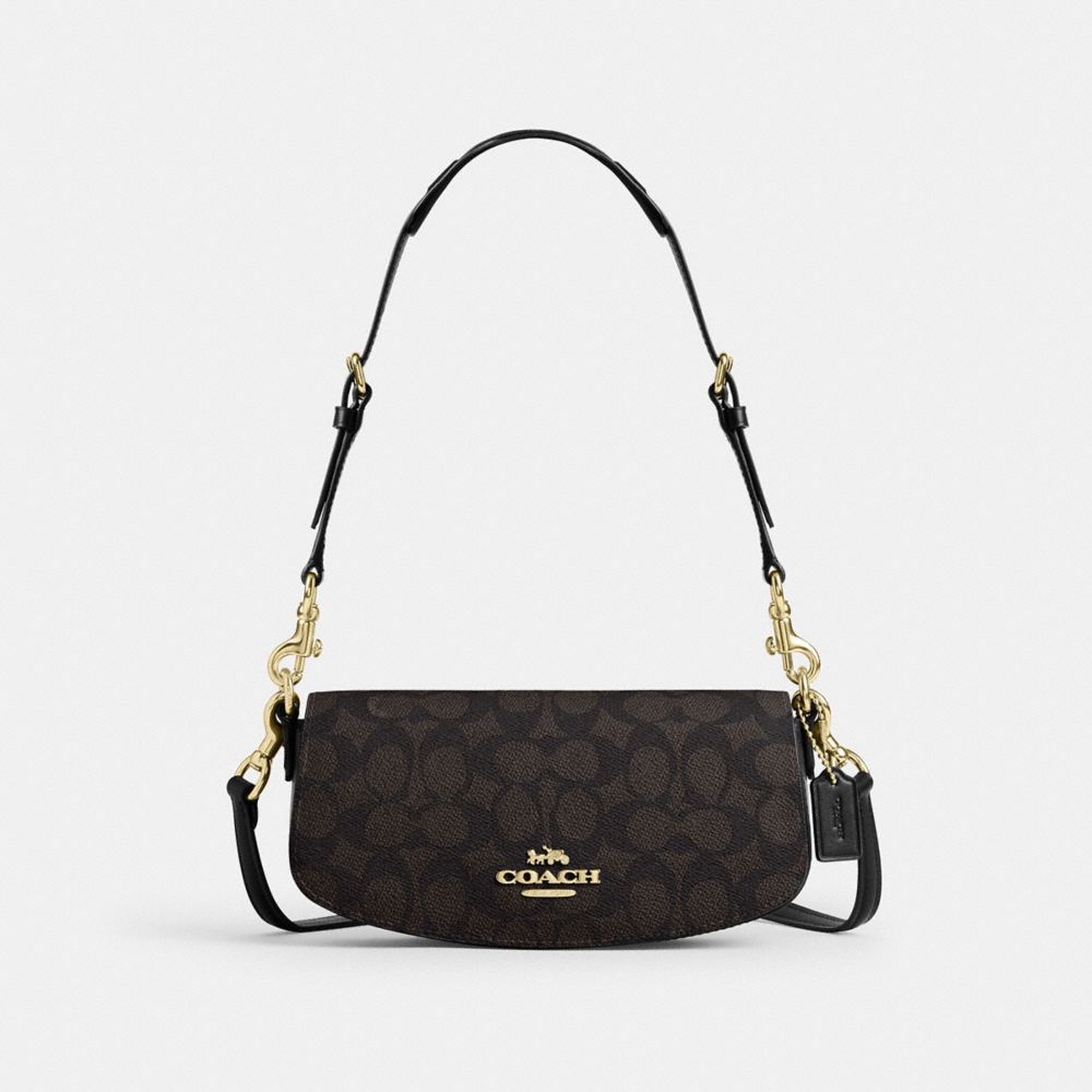 Andrea Small Shoulder Bag In Signature Canvas, ProductTile