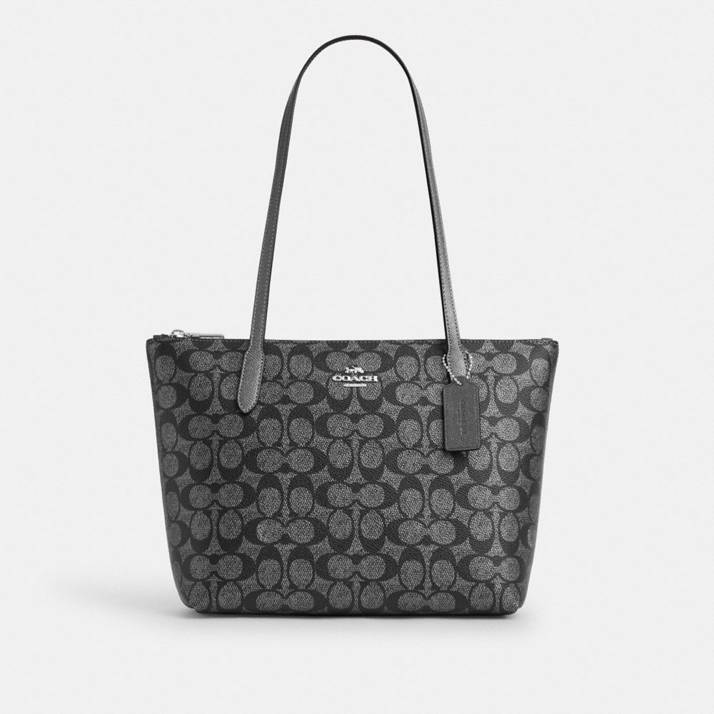 Fiona Zip Tote Bag In Signature Canvas, ProductTile