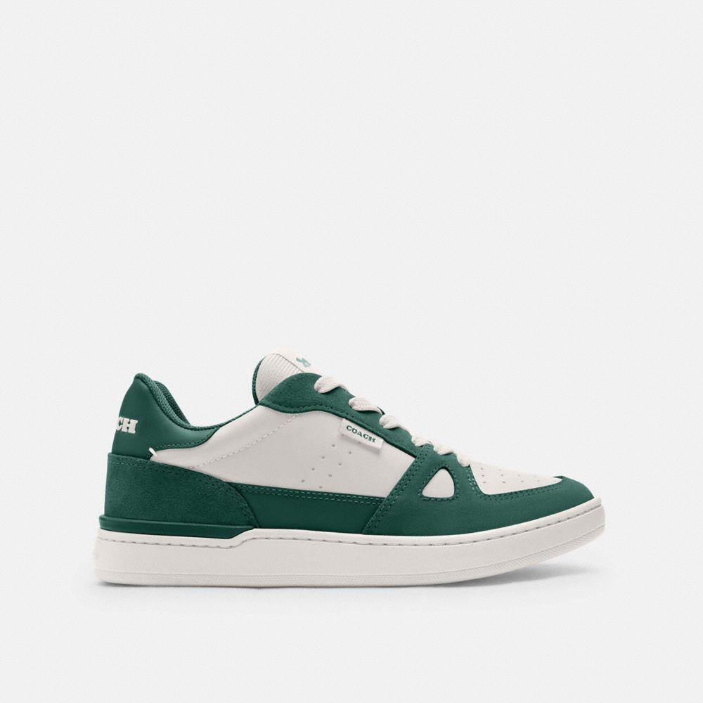 COACH®,Clip Court Low Top Sneaker,,Angle View