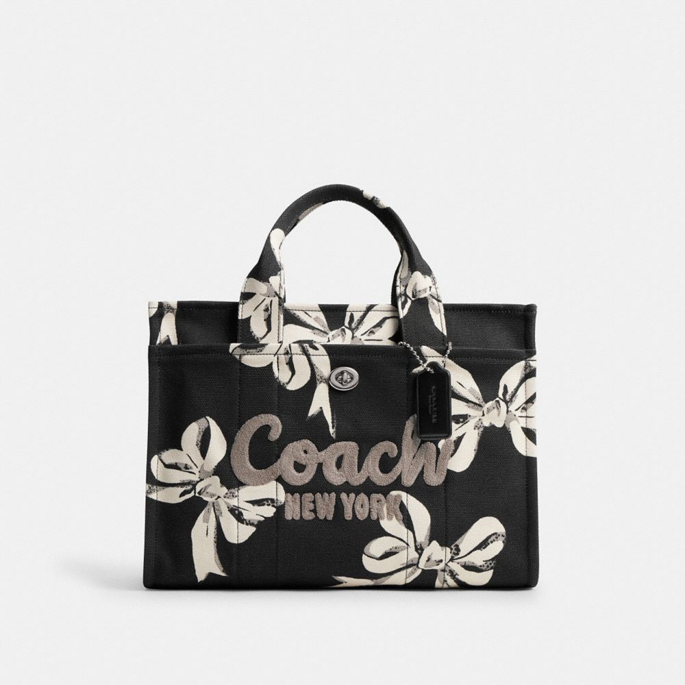 Cargo Tote Bag With Bow Print, ProductTile