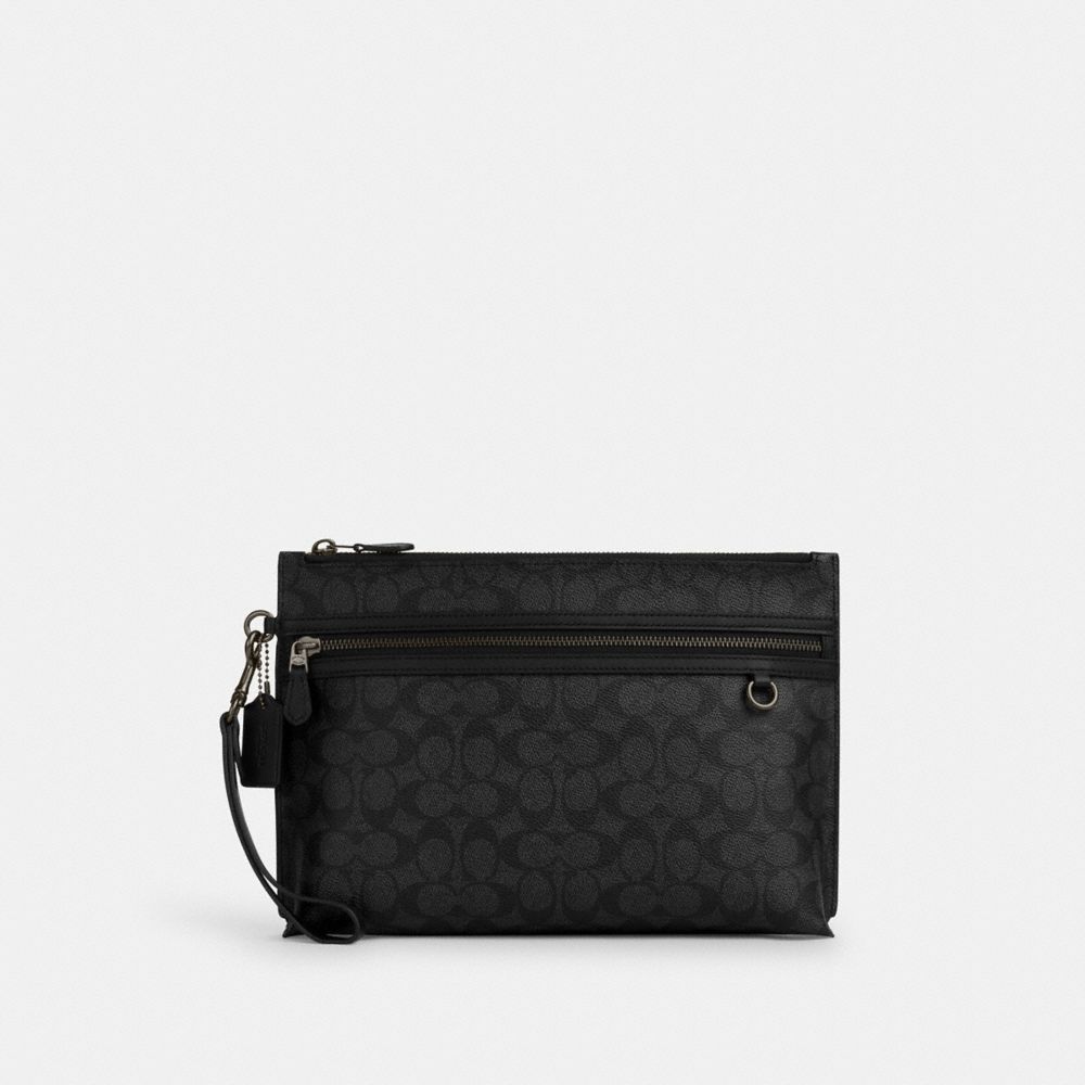 Carry All Pouch In Signature Canvas, ProductTile