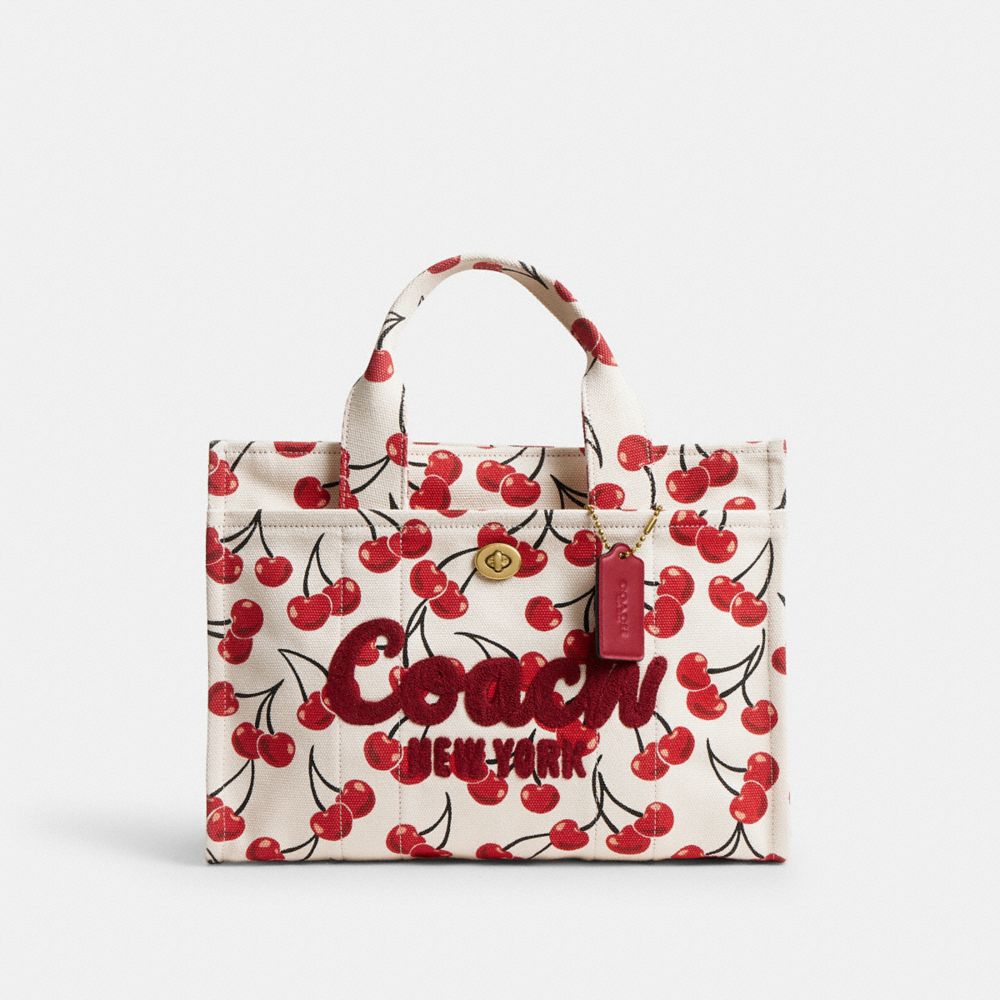 Cargo Tote Bag With Cherry Print, ProductTile