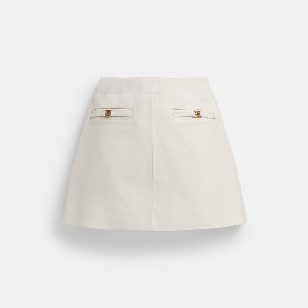Heritage C Leather Skirt, ProductTile