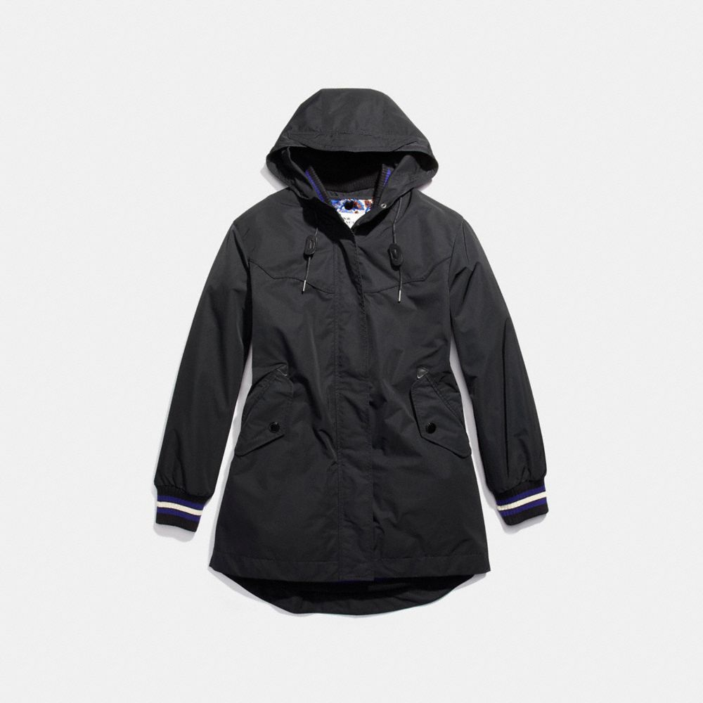 COACH® Outlet | Raincoat Varsity Parka