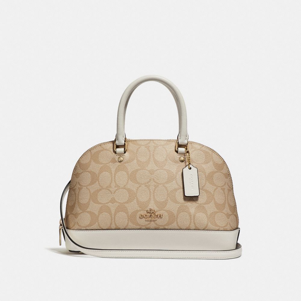 COACH® Outlet | Mini Sierra Satchel In Signature Canvas