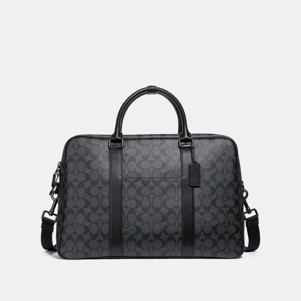 COACH® Outlet Overnight Bag In Signature Canvas