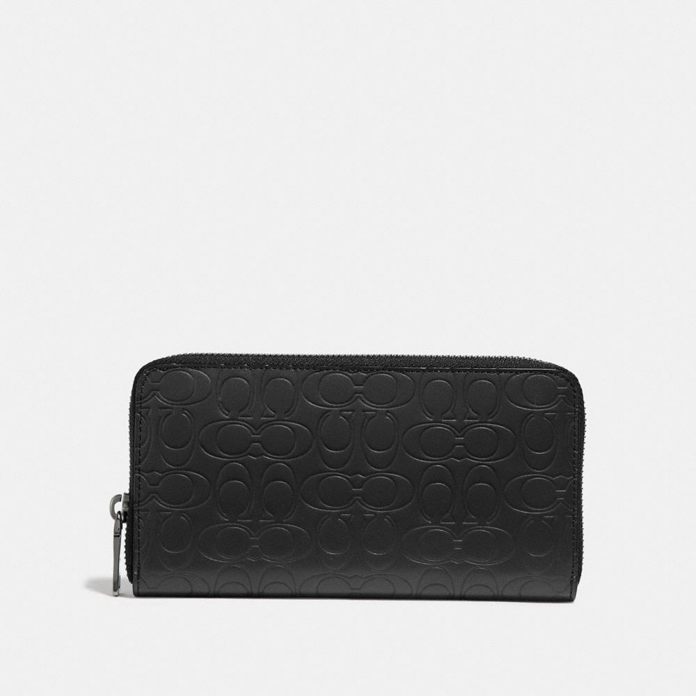 Coach Outlet Accordion Wallet In Signature Leather