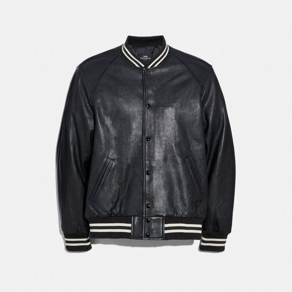 Conclusie Flikkeren parlement COACH® Outlet | Leather Varsity Jacket