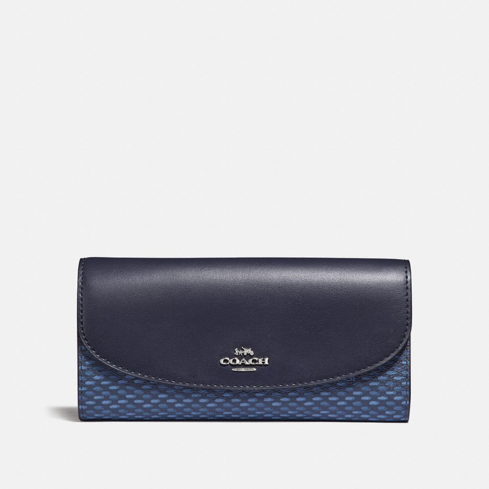 COACH® Outlet Slim Envelope Wallet With Legacy Print