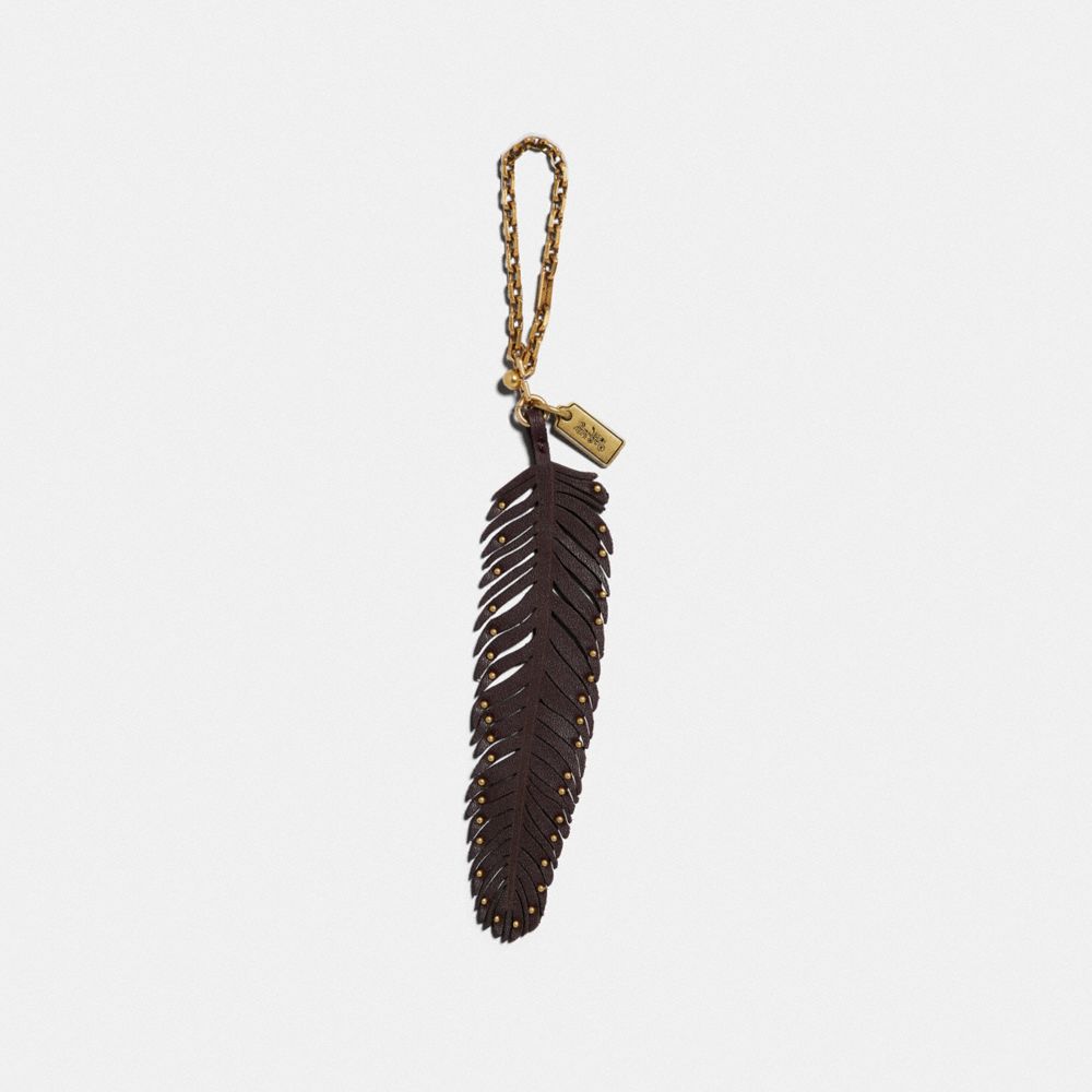 COACH® Outlet Feather Bag Charm