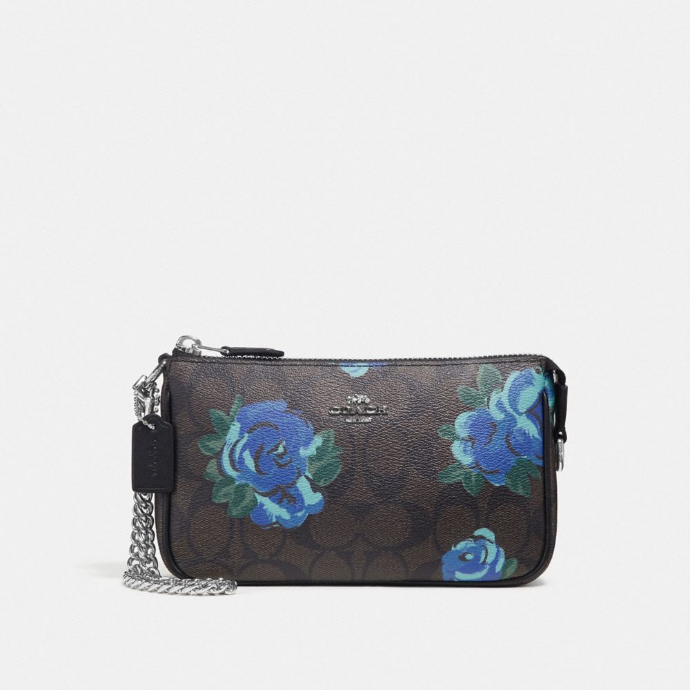 COACH® Outlet Large Wristlet 19 In Signature Canvas With Jumbo Floral Print