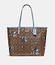 COACH® Outlet | Reversible City Tote In Signature Canvas With 