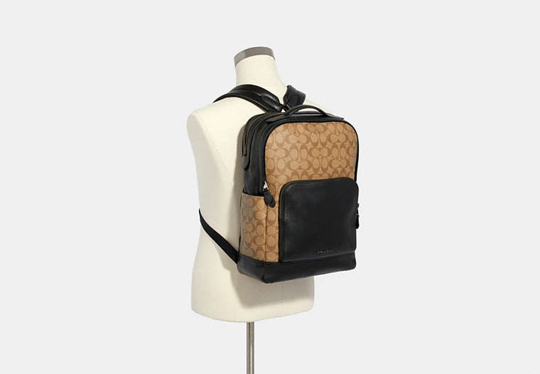COACH® Outlet | Graham Backpack In Signature Canvas