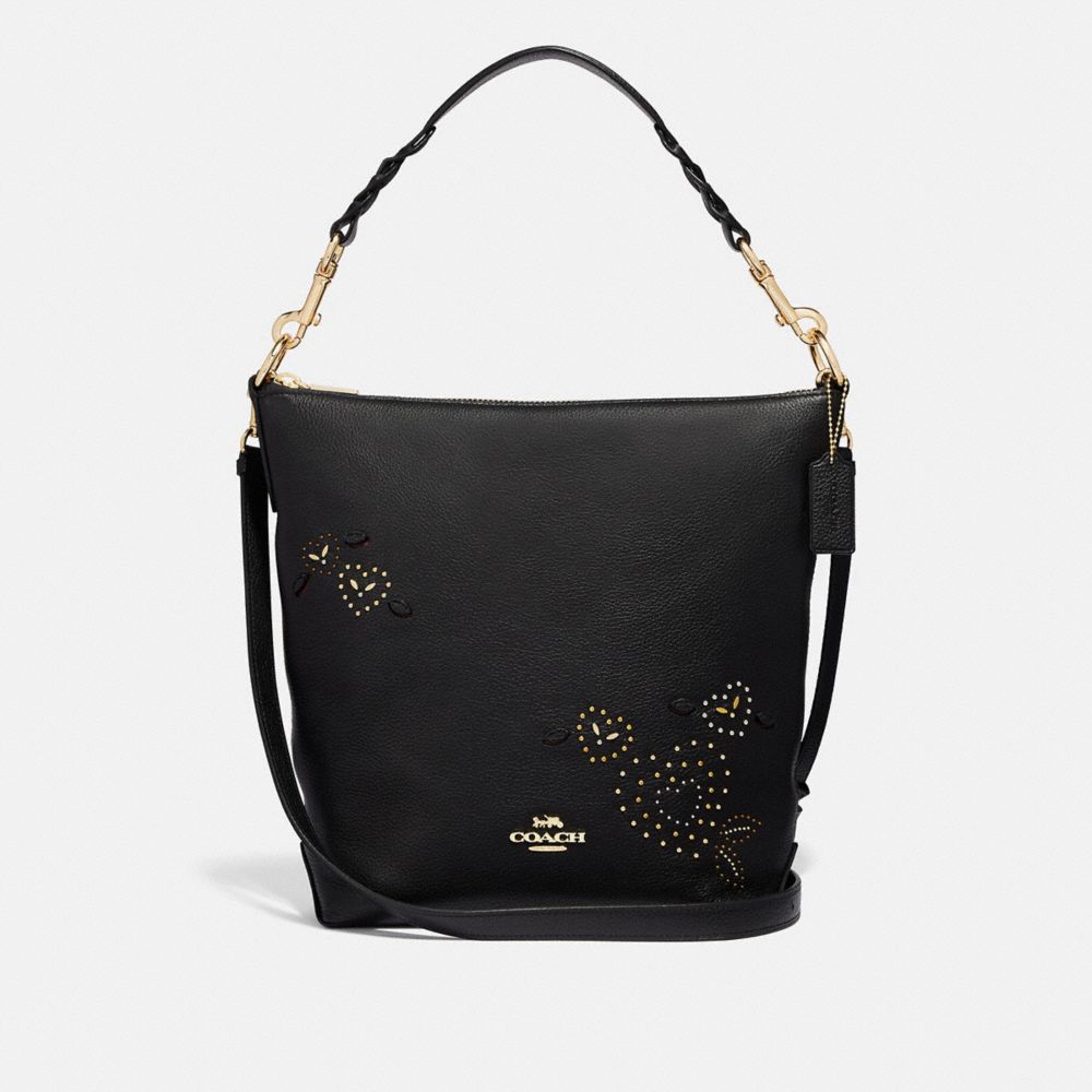 COACH® Outlet | Abby Duffle With Heart Bandana Rivets