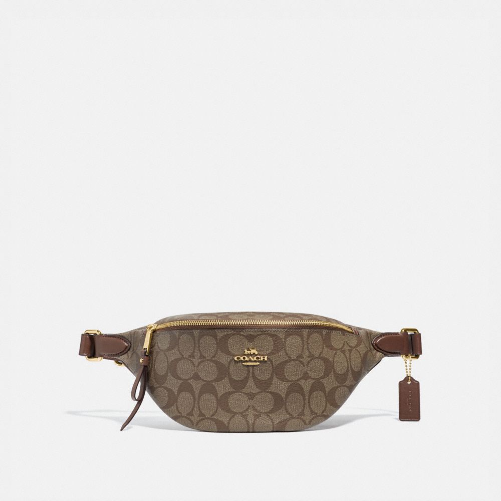 COACH® Outlet Belt Bag In Signature Canvas