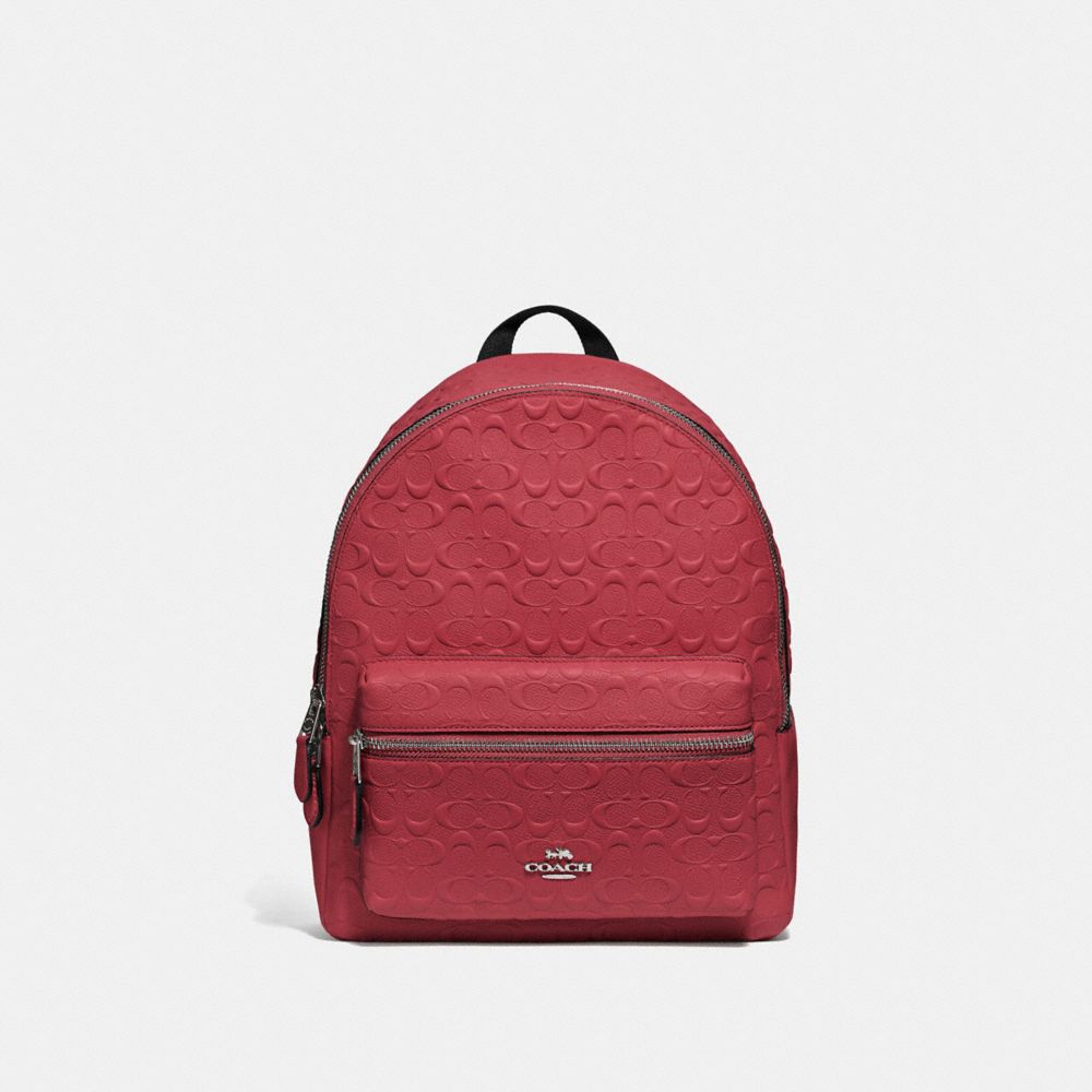 COACH® Outlet Medium Charlie Backpack In Signature Leather