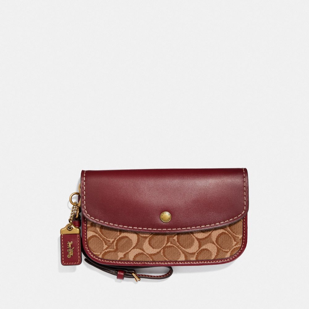 COACH® Outlet | Clutch In Signature Jacquard