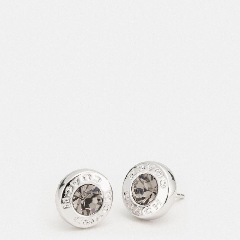 COACH® Outlet | Open Circle Stone Strand Earrings