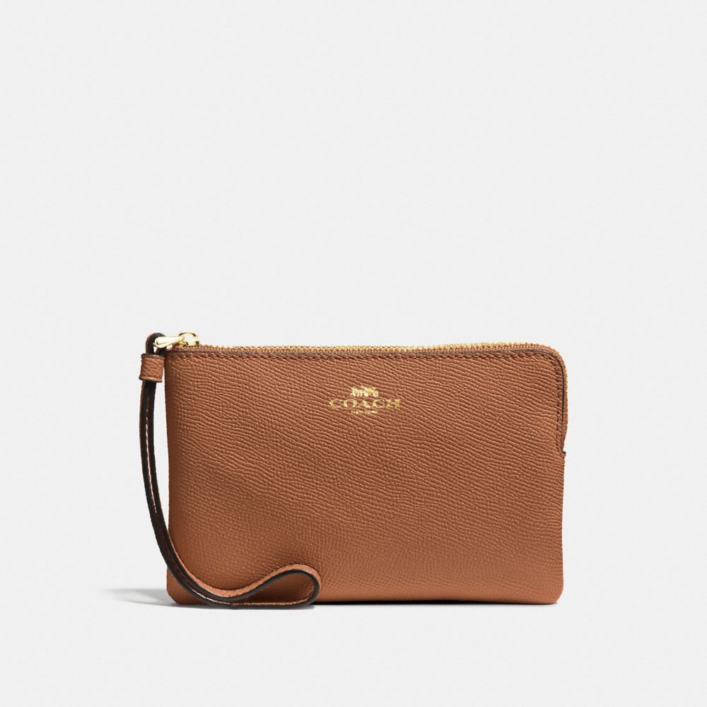 coach wallet saddle color