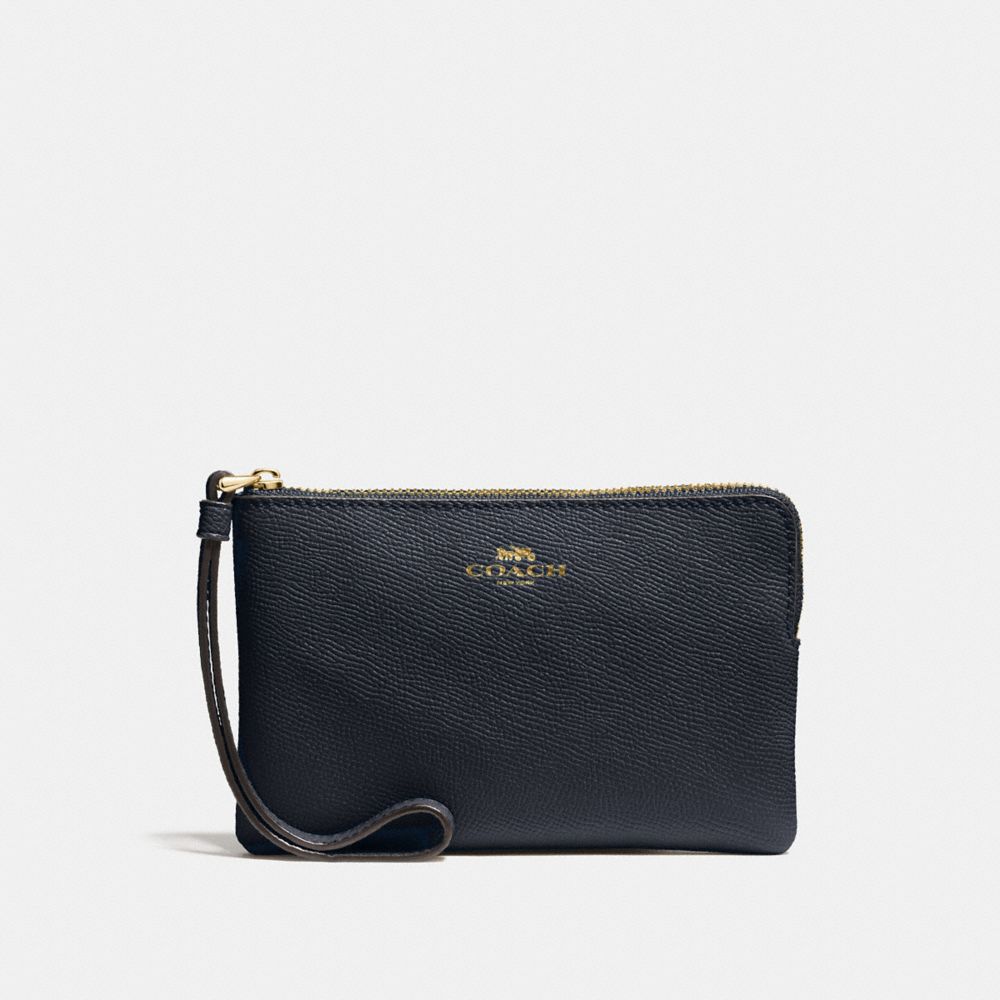 Corner Zip Wristlet