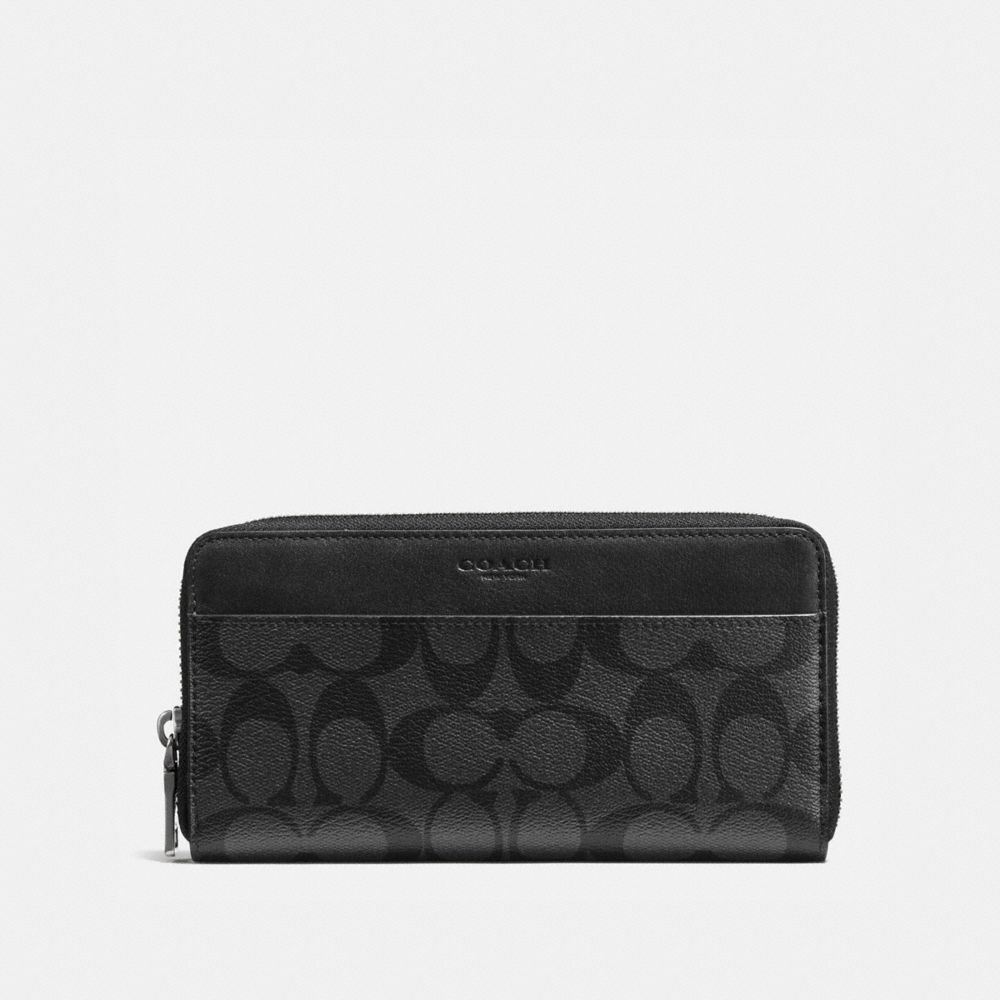 COACH® Outlet Accordion Wallet In Signature Canvas