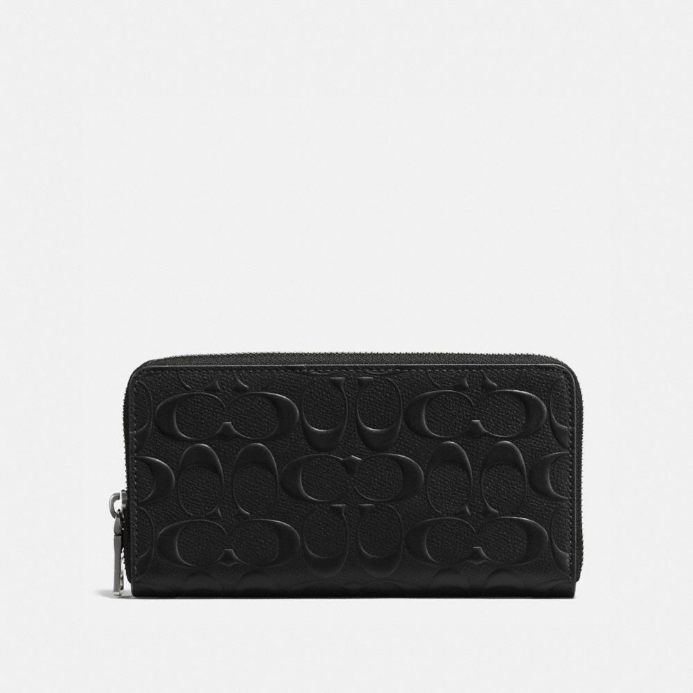 COACH® Outlet | Accordion Wallet In Signature Leather