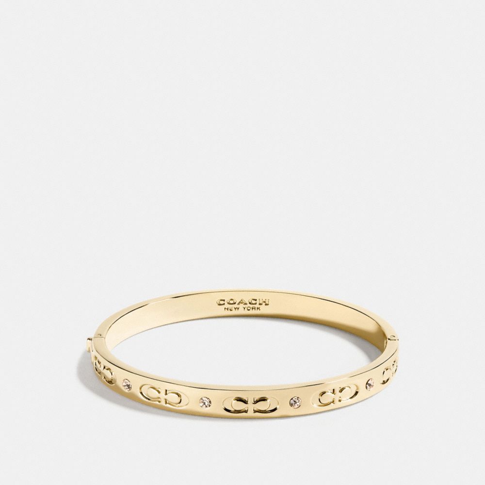 COACH® Outlet | Kissing C Hinged Bangle