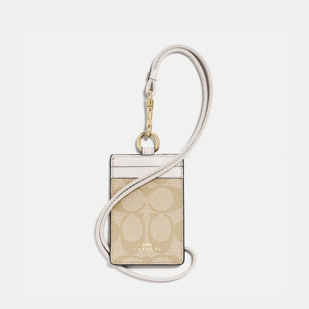 Id Lanyard In Signature Canvas