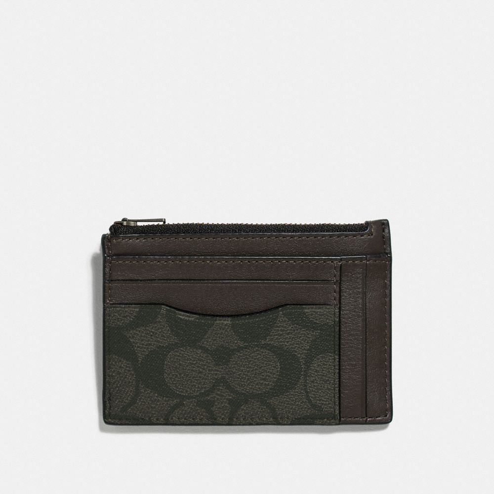 COACH® Outlet Multiway Zip Card Case In Signature Canvas