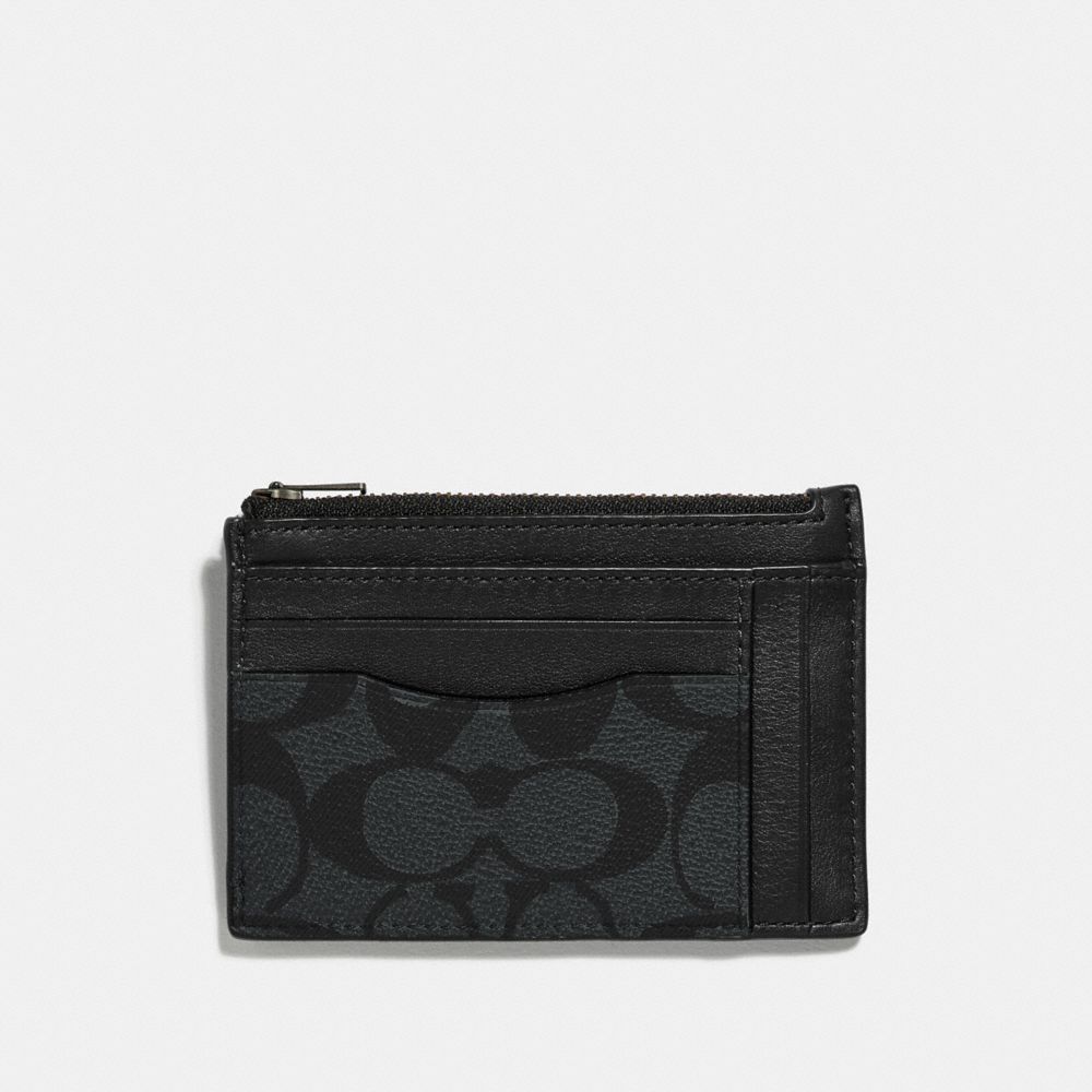 COACH® Outlet Multiway Zip Card Case In Signature Canvas