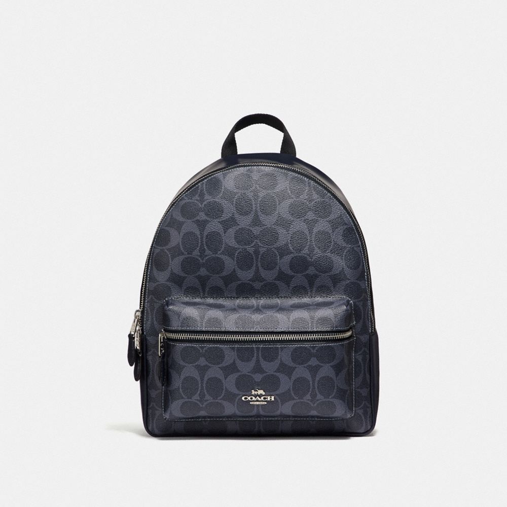COACH® Outlet Medium Charlie Backpack In Signature Canvas