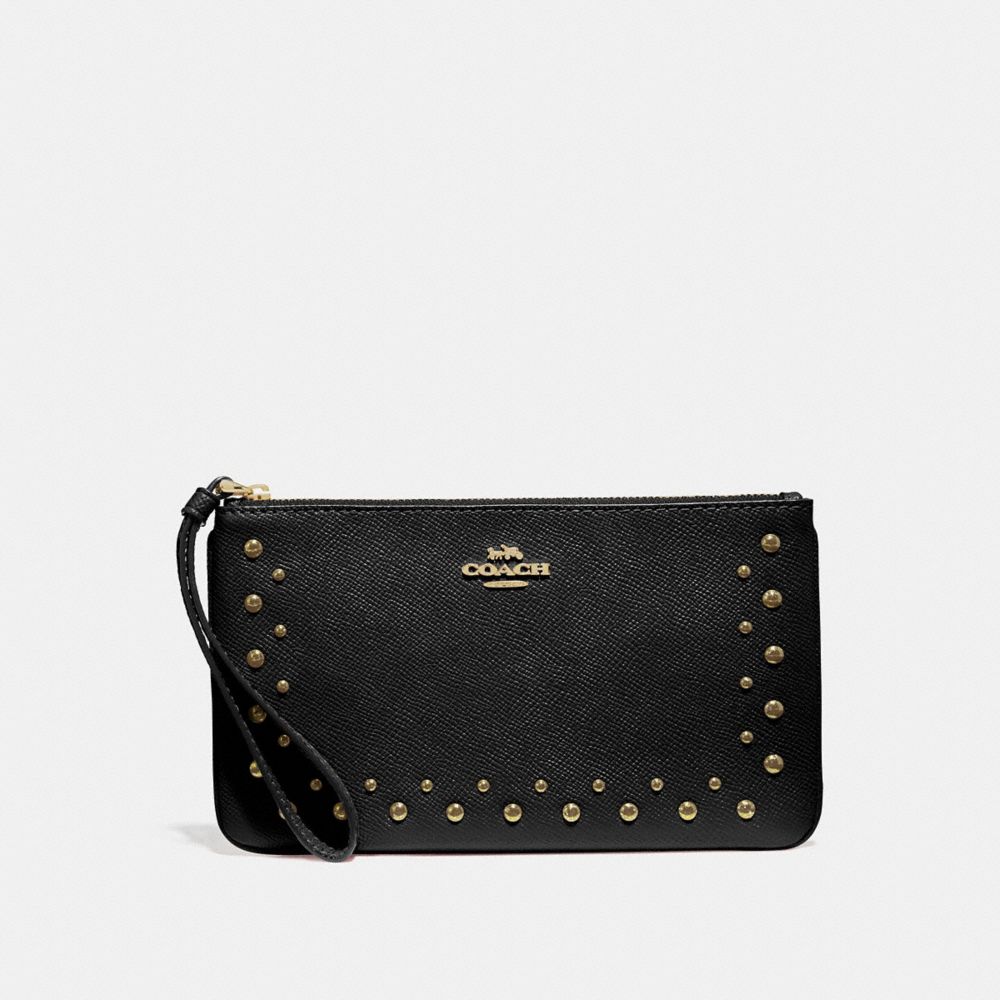 COACH® Outlet Large Wristlet With Studs