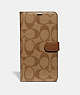 COACH® Outlet | Iphone Xs Max Folio In Signature Canvas