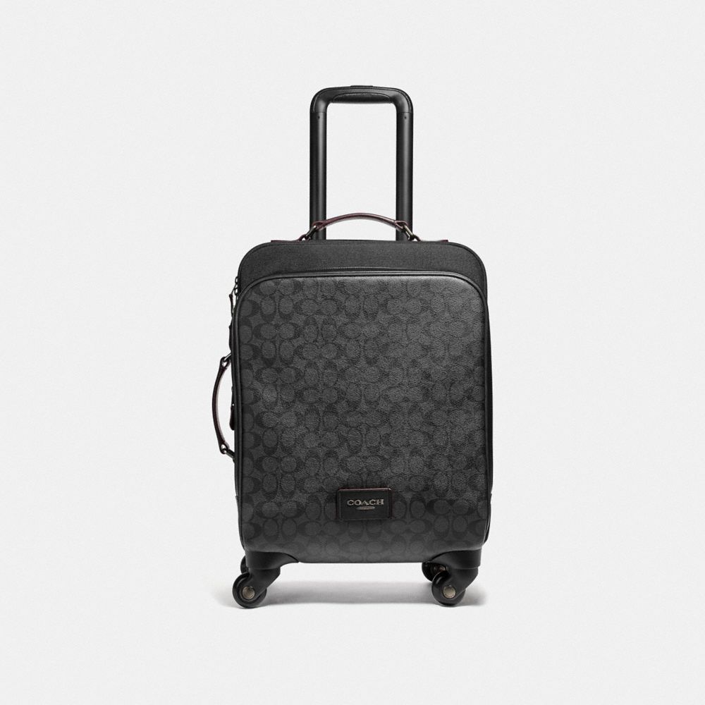 COACH® | Wheeled Carry On In Signature Canvas