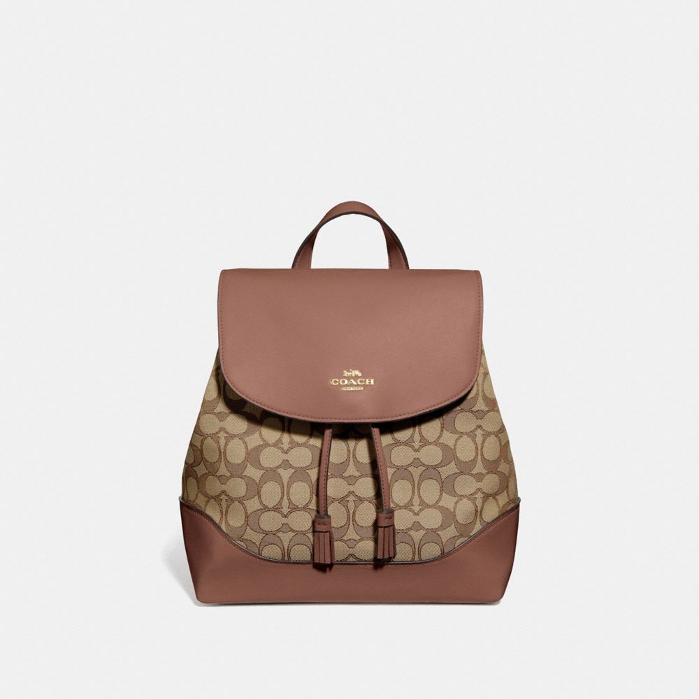 COACH® Outlet Elle Backpack In Signature Jacquard