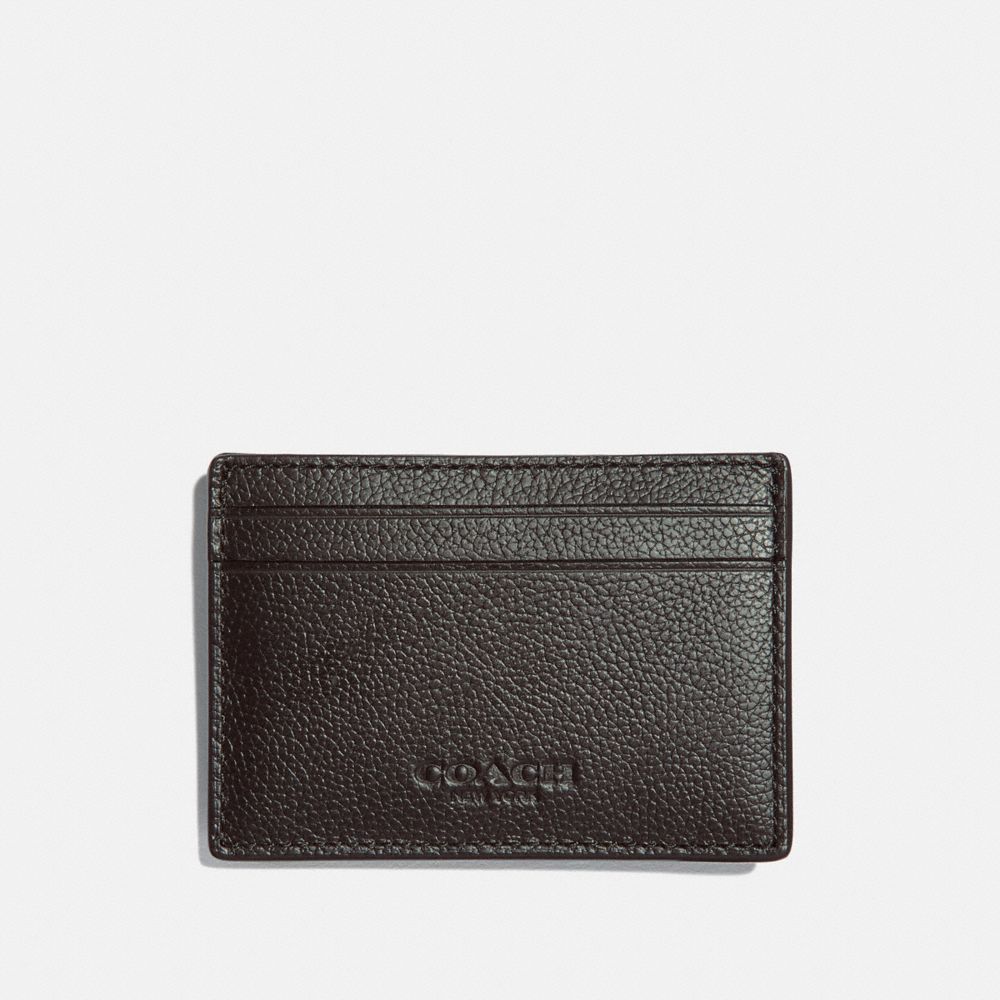 coach men's card case with money clip